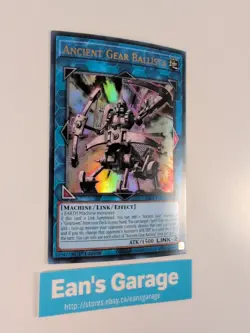 YuGiOh Ancient Gear Ballista 1st Edition RA03-EN046 Ultra Rare - MN - Image 3