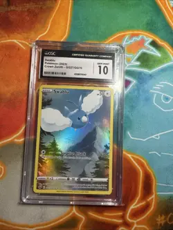 CGC 10 Swablu Galarian Gallery Holo GG27/GG70 Crown Zenith Pokemon Card - Image 1