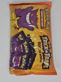 Nintendo Pokemon TCG BOOster Bundle Trick Or Trade Trading Cards New & Sealed - Image 3