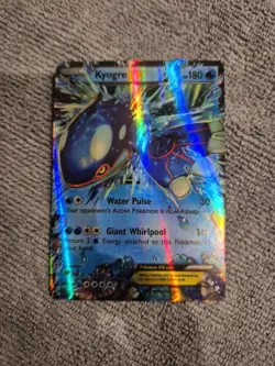 Pokemon Primal Clash Kyogre EX Holo Rare Card 54/160 - Image 2