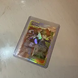 Red & Blue 234/236 Full Art Trainer 2019 Cosmic Eclipse Pokemon Card NM - Image 2