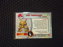 Alakazam #65 Topps Black Label Non Foil Pokemon Card NM/LP - Image 2