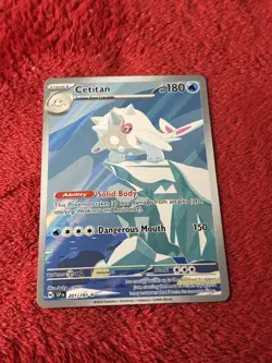 Cetitan 201/191 Sv08: Surging Sparks Holo Pokemon Card Near Mint - Image 1