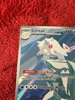 Cetitan 201/191 Sv08: Surging Sparks Holo Pokemon Card Near Mint - Image 2