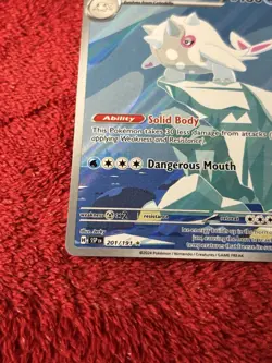 Cetitan 201/191 Sv08: Surging Sparks Holo Pokemon Card Near Mint - Image 3