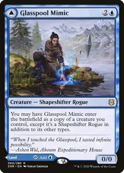 3x Glasspool Mimic x3 - MTG - Zendikar Rising - ALL NM Magic Mint Card - Image 1
