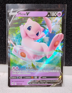 Mew V 069/189 Darkness Ablaze - NM Ultra Rare Pokemon Card - Image 1