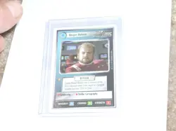 Star Trek Morgan Bateson Ccg Card - Image 1