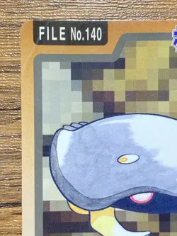 Pokemon Carddass Card Kabuto File No.140 Bandai Pocket Monsters 1997 Japan - Image 3