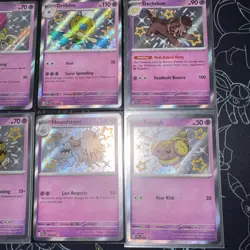 Pokemon Paldean Fates Lot of 9 Cards Shiny & Baby Shiny Holo Mint (English) TCG - Image 4