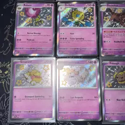 Pokemon Paldean Fates Lot of 9 Cards Shiny & Baby Shiny Holo Mint (English) TCG - Image 5