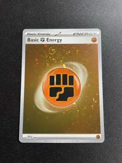 Pokemon Card Scarlet & Violet 151 Shiny Basic Fighting Energy 006 - Image 1