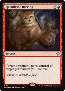 Harmless Offering [Foundations] Magic MTG - Image 1