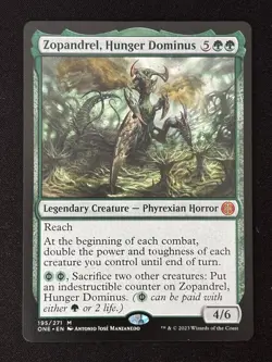 1x MTG Zopandrel, Hunger Dominus - Phyrexia: All Will Be One (ONE) #195 - Magic - Image 1