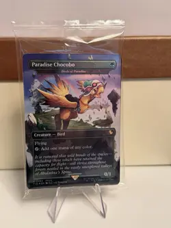 Paradise Chocobo Promo 0483 Sealed With Chocobo Track Lands (2 Of Each) MTG - Image 1