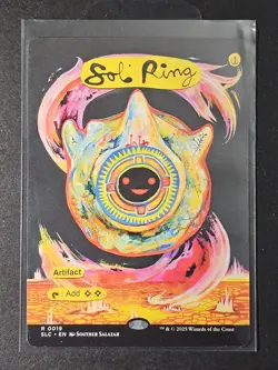 MTG Sol Ring (R 0019) Borderless Non-foil SLC: An Encyclopedia Of Magic - Image 1