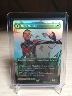Miles Morales (0234) (Borderless) Marvel's Spider-Man Foil - Image 1