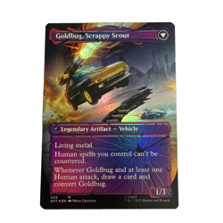 MTG: Goldbug, Humanity's Ally(Shattered Glass)Universes Beyond:Transformers Foil - Image 2