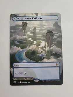 MTG - Clearwater Pathway (Borderless) Zendikar Rising - Rare - Image 2