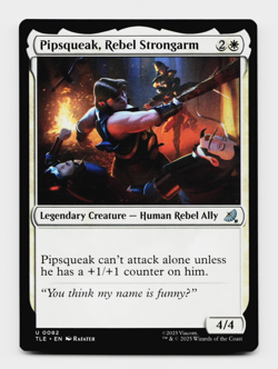 Pipsqueak, Rebel Strongarm [Avatar: The Last Airbender: Eternal-Legal] MTG ? - Image 1