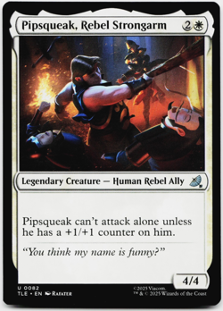 Pipsqueak, Rebel Strongarm [Avatar: The Last Airbender: Eternal-Legal] MTG ? - Image 3