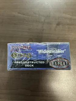 Magic The Gathering MTG SEALED Exodus Theme Deck Widowmaker Vintage wotc1998 - Image 5