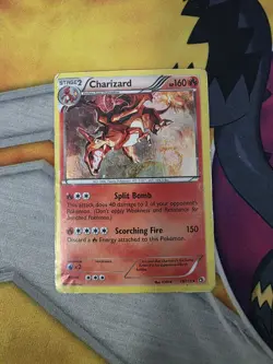 Charizard 19/113 / Holo Rare Cosmos Holo Pokemon TCG Legendary Treasures - Image 1