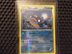 2015 Pokemon Whiscash 40/160 Reverse Holo XY Primal Clash LP - Image 1