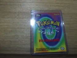 1999 Topps Pokemon Movie Evolution Dragonite 149 E12/12 Non Holo NM Black Logo - Image 2