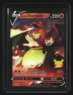 Pokemon LANCE'S CHARIZARD V SWSH133 Ultra Rare (Sword & Shield Promo) NM/Mint - Image 1