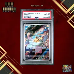 🇯🇵 PIKACHU AR PSA 10 - MEW 151 JAPAN 171/165 JP SV2A Carte Pokemon 🇯🇵 - Image 1
