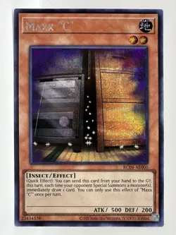 Yu-Gi-Oh Maxx C RC04-AE005 Prismatic Secret Rare Asian English - Image 2