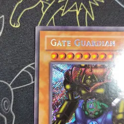 Gate Guardian Metal Raiders MRD-E000 Unlimited Secret Rare (European) Yugioh Tcg - Image 2