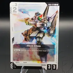Rick Dias GD02-079 NM Gundam TCG Card Game - Image 2