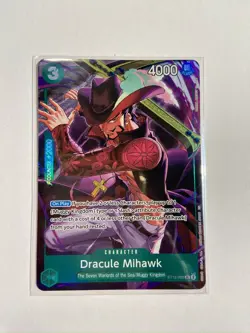 Dracule Mihawk - ST12-003 - SR- One Piece Card - Image 1