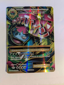 Pokemon TCG Mega-Venusaur-EX Evolutions Holo Full Art Ultra Rare Card 100/108 - Image 1
