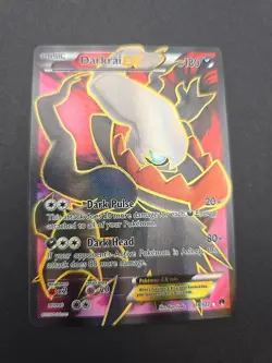 Pokemon Darkrai EX Full Art Holo Card 118/122 Breakpoint Ultra Rare - Image 1