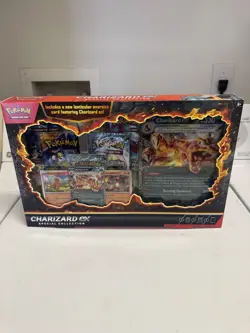 Pokemon Charizard ex Special Collection Box Sealed Promo Cards Booster Packs NEW - Image 1