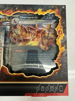 Pokemon Charizard ex Special Collection Box Sealed Promo Cards Booster Packs NEW - Image 2