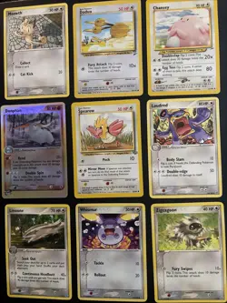 NM Pokemon 18 Card Lot Rares Common Uncommon WOTC English 2005 - Image 1