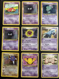 NM Pokemon 18 Card Lot Rares Common Uncommon WOTC English 2005 - Image 3