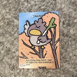 Pokiebubies V2 1st Edition Fetchie 180 Derpy Pokemon Fan Art Card Set 2 - Image 1