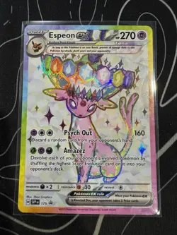Umbreon And Espeon Ex Prismatic Evolution Promo Cards With Sleeves - Image 3