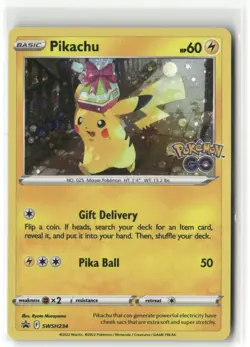 Pokemon Pikachu - Promo SWSH: Sword & Shield Promo Cards SWSH234 NM - Image 1