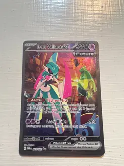 Iron Valiant ex 249/182 Special Illustration Rare Paradox Rift Pokemon Card - Image 1