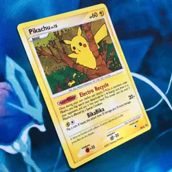 Pikachu - DP16 - Black Star Holo Rare Promo - Pokemon Card - MP - Image 3