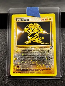 Electabuzz 1 Holo WINNER Stamped Best of Game Promo Pokemon Card - Image 1