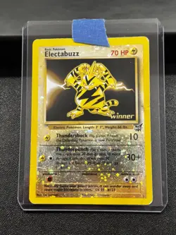 Electabuzz 1 Holo WINNER Stamped Best of Game Promo Pokemon Card - Image 2