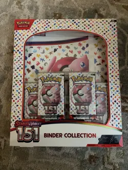 Pokemon Cards Scarlet & Violet 151 Binder Collection - Factory Sealed NEW - Image 1