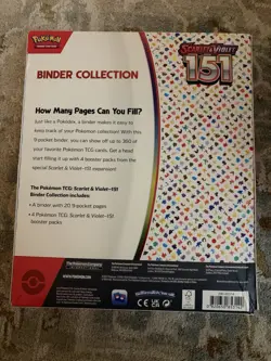 Pokemon Cards Scarlet & Violet 151 Binder Collection - Factory Sealed NEW - Image 2